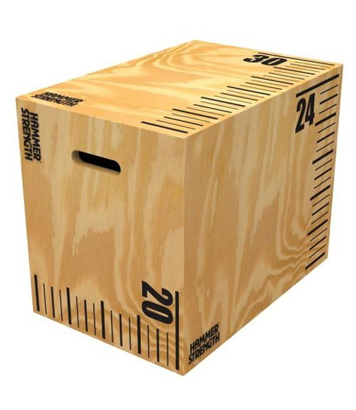 Jordan Fitness 3-in-1 Wood Plyo Box — commercial gym equipment distributed in India by Aspire Fitech