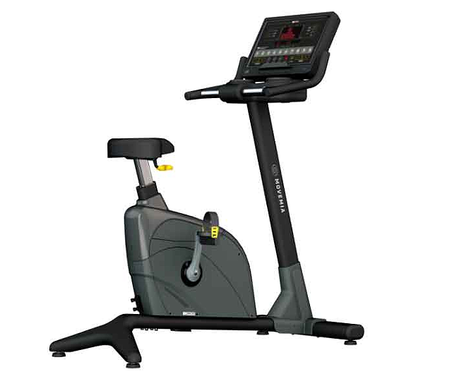 BH Fitness MOVEMIA BU1000 Upright Bike LED Monitor