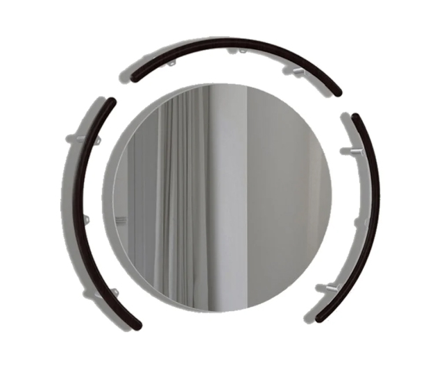 Ciclotte wall-bar gym ladder and mirror